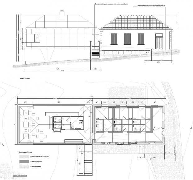 Remodela&ccedil;&atilde;o da antiga escola de Cousso